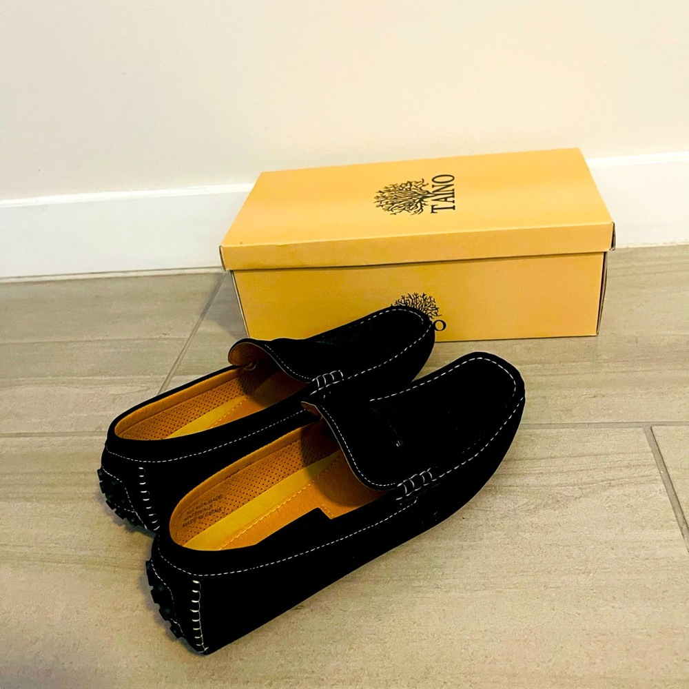 Tano Black Mens Dress Shoes